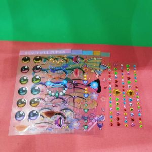 دفترچه آرایشی و نگین چهره سه بعدی کد 594