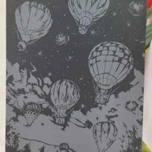 اسکرچ برد بزرگسال بالن کد 245