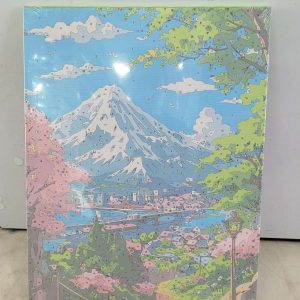 بوم نقاشی آبرنگی منظره 30*40 کد 851