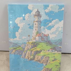 بوم نقاشی آبرنگی شماره دار 30*40 کد 853
