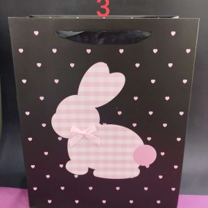 ساک هدیه فانتزی طرح خرگوش سایز بزرگ کد 1555