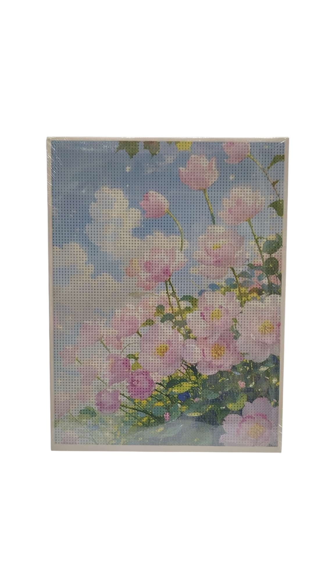 تابلو نقاشی الماسی طرح گلهای بهاری سایز 30*40 کد 1571