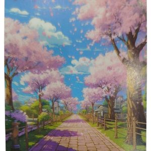 نقاشی الماسی رولی طرح ساکورا 40*50 کد 1621
