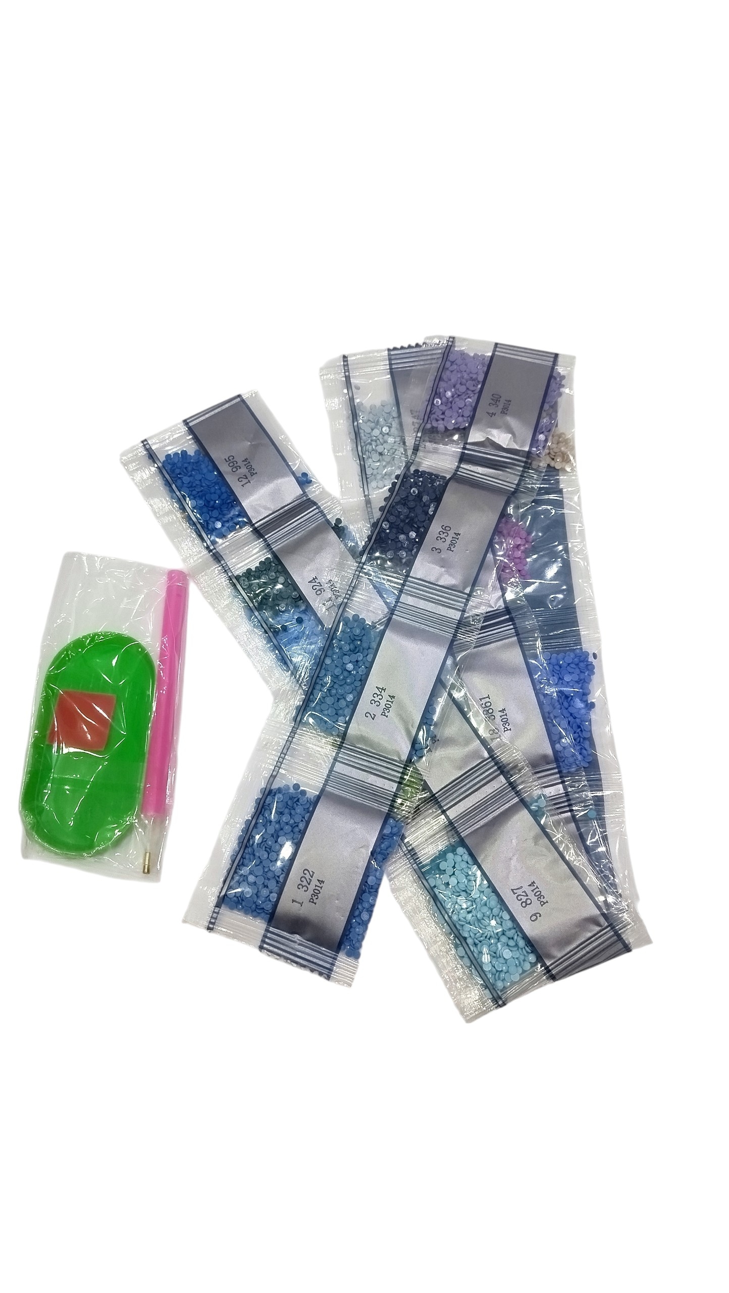 نقاشی الماسی رولی طرح پروانه و گل 30*30 کد 1578