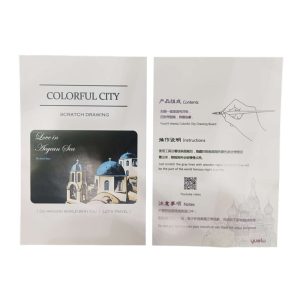 اسکرچ برد خراشیدنی آتش بازی 20*30 کد 1820