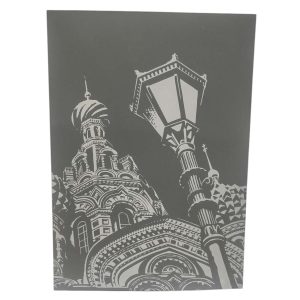 اسکرچ برد بناهای معروف جهان 20*30 کد1819
