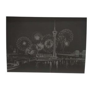 اسکرچ برد خراشیدنی آتش بازی 20*30 کد 1820