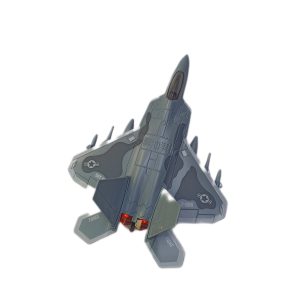 جت جنگی فلزی F35 کد 1284