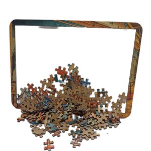پازل چوبی 150 تکه طرح خانه کد 1424