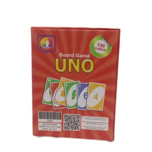 بازی فکری کارتی اونو 120 کارت کد 1437