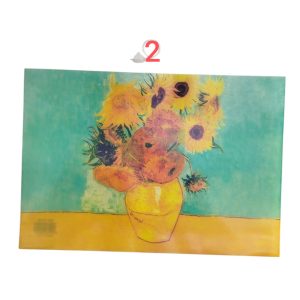 پوشه فانتزی زیپ دار ونگوگ A4 کد 1899
