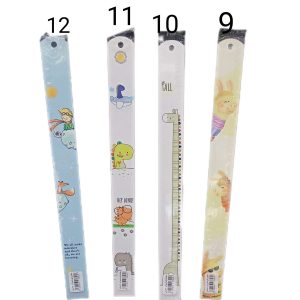 خط کش فلزی 30 سانتی فانتزی کد 2676