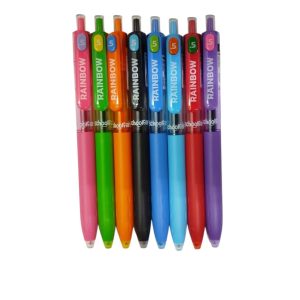 پک 8 عددی روان نویس کلیکی 0.5 RAINBOW کد 2093
